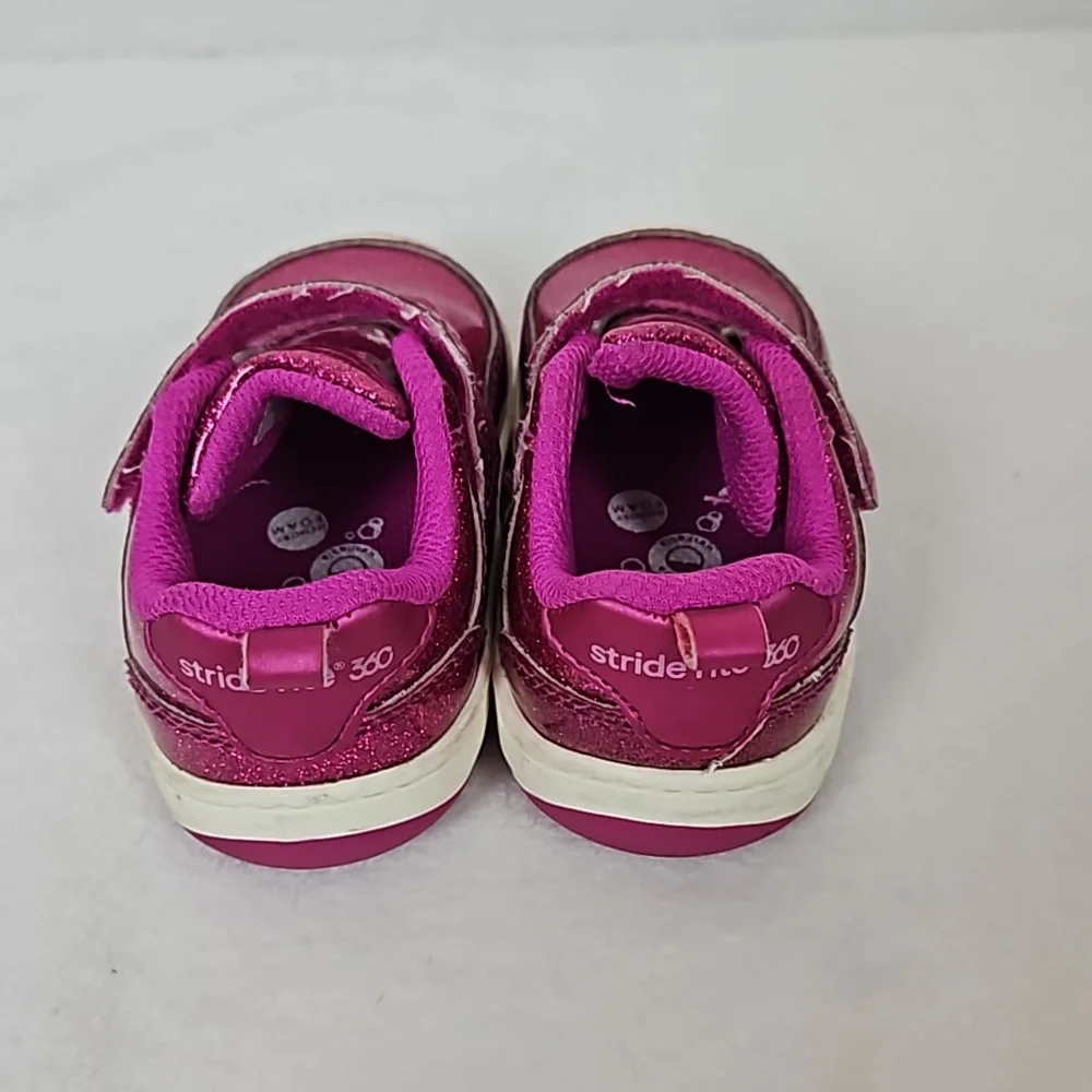 Stride Rite Glitter Pink Toddler Shoes